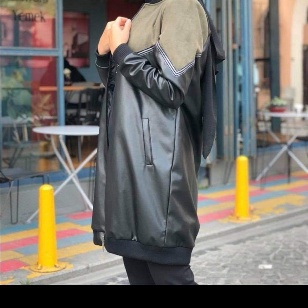 Leather jacket